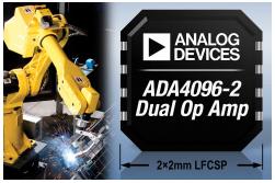 Analog Devices Introduced ADA4096-2 Op Amp