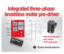 TI Introduced Three-phase Brushless Motor