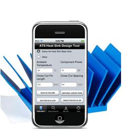 New iPhone App Optimizes Heat Sinks