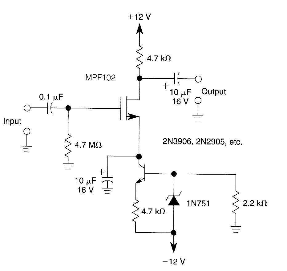 jfet transistor diagram