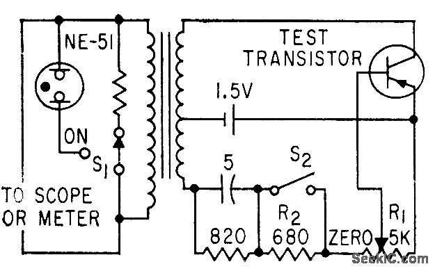 transistor tester diagram
