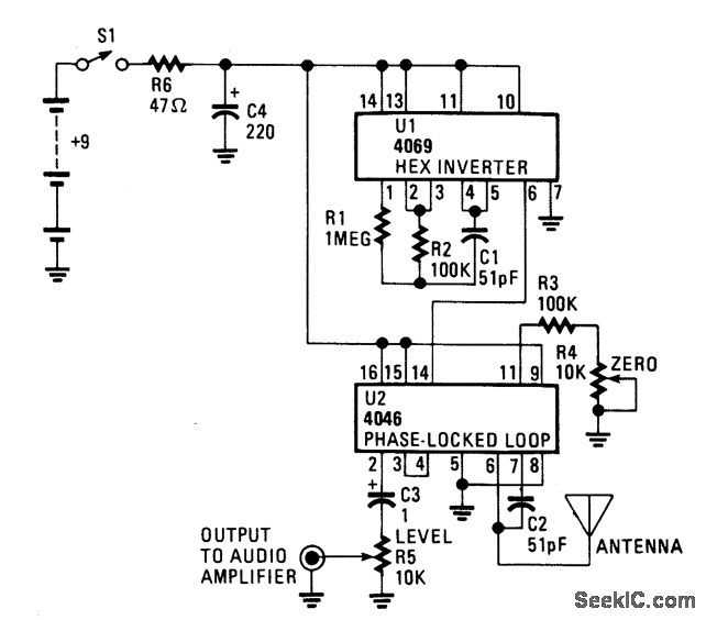 4069 audio circuits