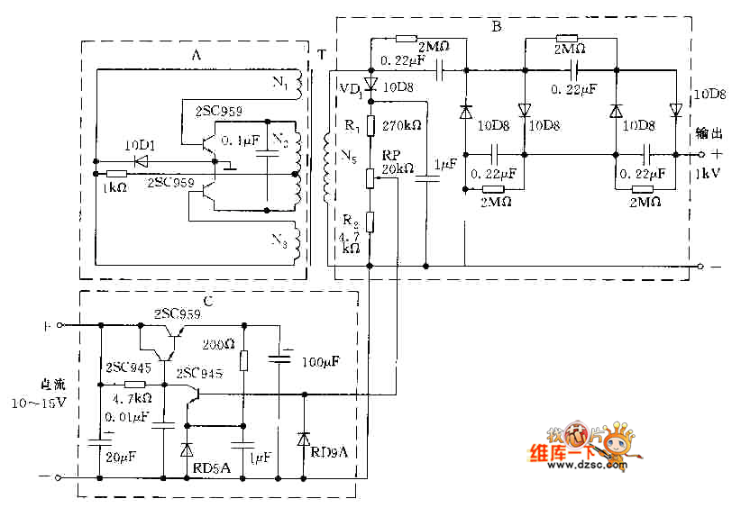 Circuit Diagram Of Dc Power Supply