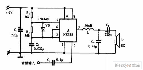 Using Ne555 Skillfully As Audio Power Amplifier Circuit Amplifier Circuit Circuit Diagram Seekic Com