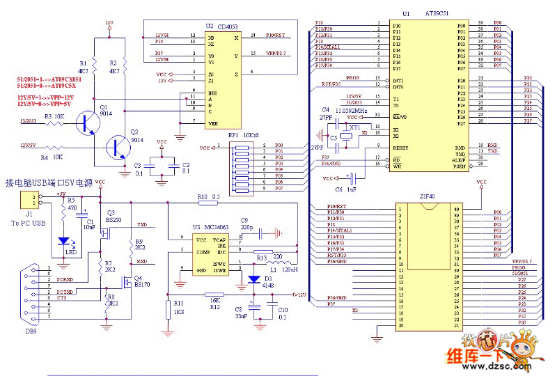 usb pic programmer circuit diagram pdf