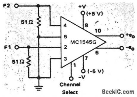 Frequency_shift_keyer_using_the_MC1545G_wide_band_amplifier_