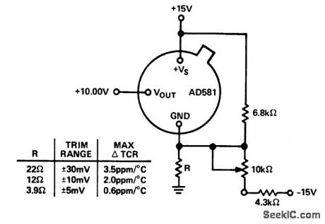 Precision_10_volt_reference_with_fine_trim_adjustment
