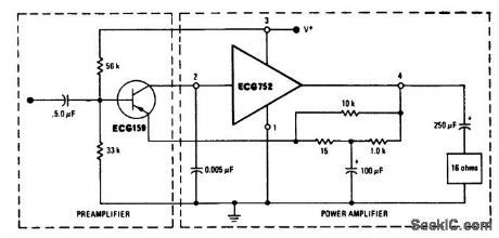 025_watt_AF_amplifier_using_a_16_ohm_speaker