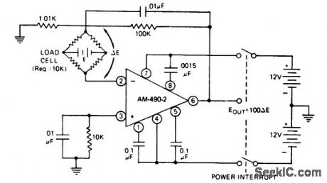 Battery_powered_load_cell_amplifier_for_discontinuous_service