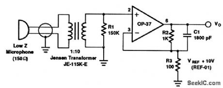 Low_impedance_microphone_Preamplifier
