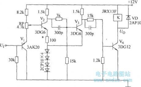 Emitter-coupled bistable circuit with threshold voltage value