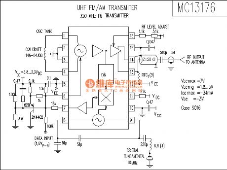 MC13176 receiver circuit