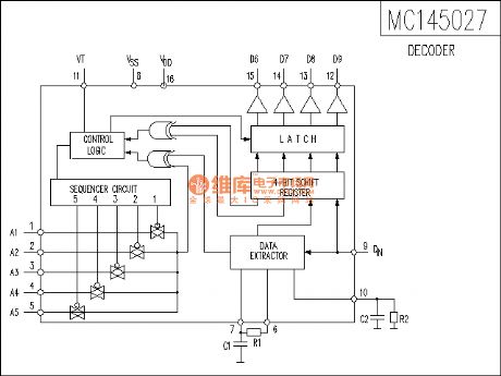 MC145027 circuit