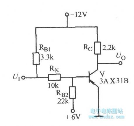 The low-speed switching circuit of transistor
