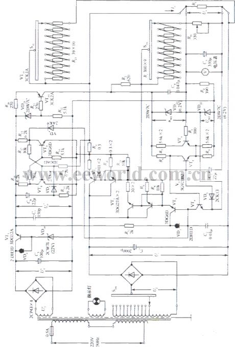 0V to 30V﹑2A Regulated voltage power supply circuit