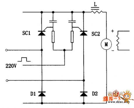 electric motor drive circuit diagram