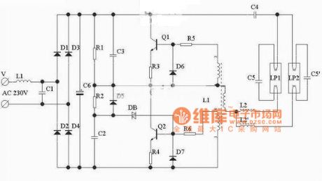 duplex tube electronic rectifier circuit diagram