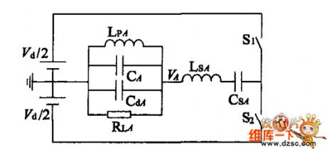 Electromotor A equivalent drive circuit diagram