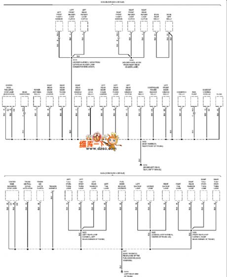 Cadillac deville ground distribution circuit diagram 5