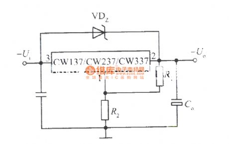VOH integrated regulated voltage power supply with CW137
