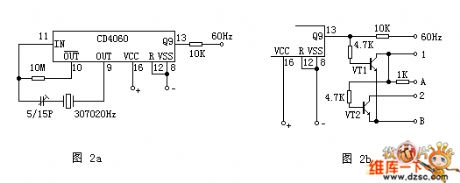 50HZ time-base signal generator circuit diagram