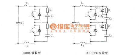Charge discharge IGBT turn-off buffer absorbing circuit