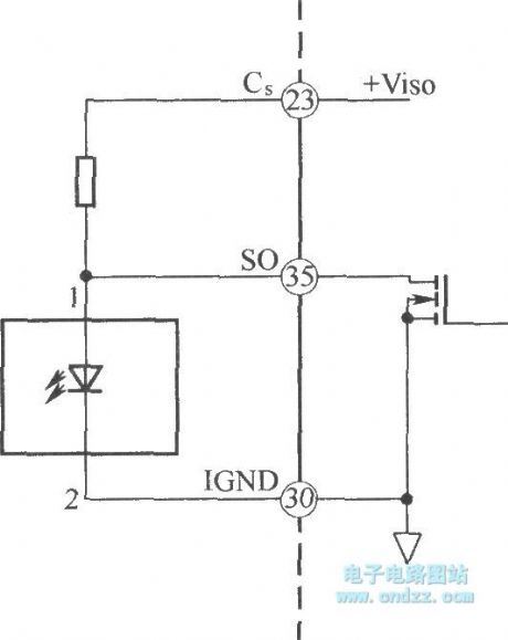 Optical transmitter wiring diagram IGBT