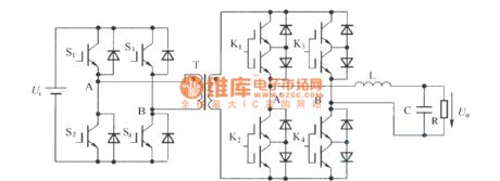 Design of high frequency chain inverted power supply