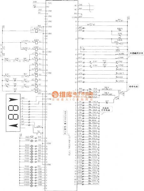 Shenyang sanyo AC double speed elevator control circuit (2)