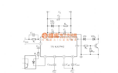 TX—KA57962 IGBT driver application cording diagram