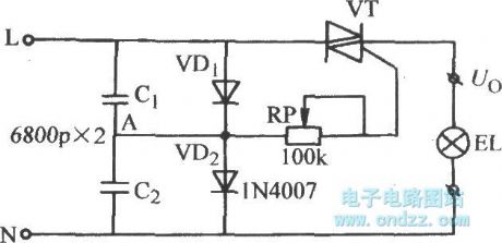 Simple mixed voltage regulator circuit