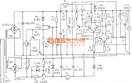 4.5V  precise power supply circuit
