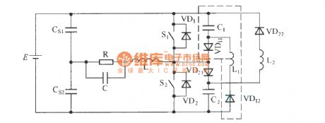 C-L-2D type passive non loss buffer circuit