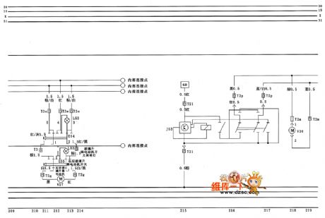 Santana full vehicle circuit diagram(eight)