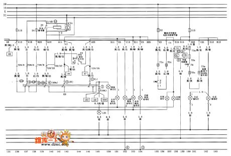 Santana full vehicle circuit diagram(five)