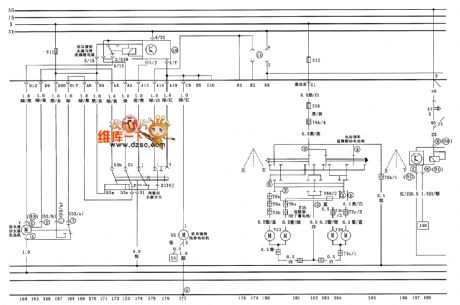 Santana full vehicle circuit diagram(six)