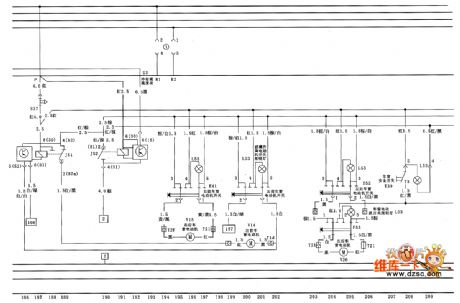 Santana full vehicle circuit diagram(seven)