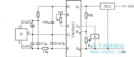 TWH9513 application circuit diagram