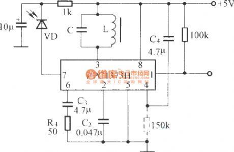 μPC1373H application circuit diagram