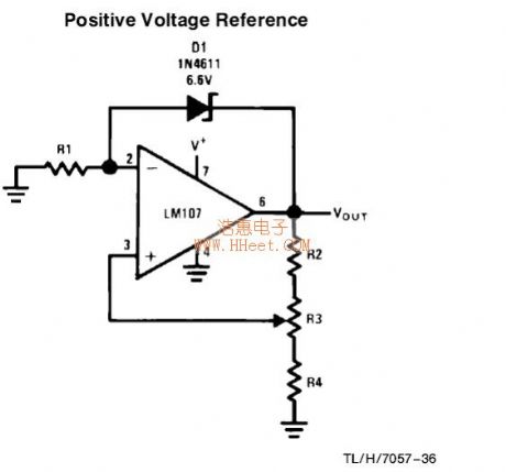 ICL7106 Voltage table head circuit diagram