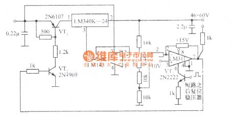 Adjustable high voltage regulated power supply 1