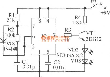 Remote control dimmer light circuit diagram