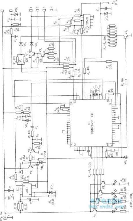 Nokia 232 type mobile phone charger circuit