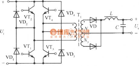 Full bridge power inversion circuit