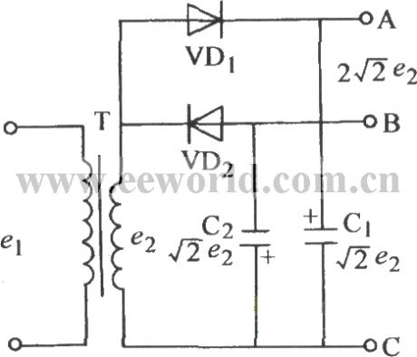 Double voltage rectifier circuit1