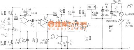 Radar energy-saving lamp circuit diagram