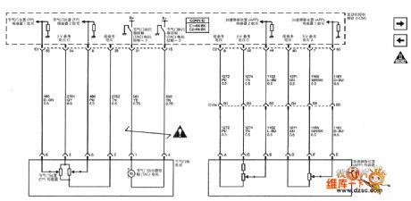 Shanghai GM Cadillac CTS car 3.6 L motor circuit diagram(15)