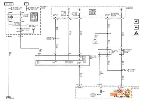 Shanghai GM Cadillac CTS car 3.6 L motor circuit diagram(12)