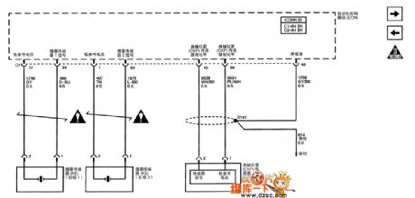 Shanghai GM Cadillac CTS car 3.6 L motor circuit diagram(6)