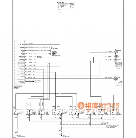 Buick forced locks open circuit diagram